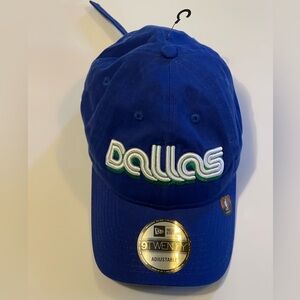 New Era Blue Dallas Adjustable Cap